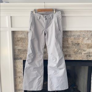 Light Grey North Face Ski/snow/snowboard pants
